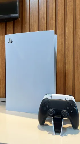 Ps5 fat / base de carregamento / 2 Controles