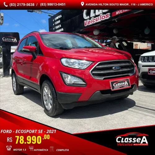 Ford Ecosport SE 1.5 12V Flex 5P Aut. 2021