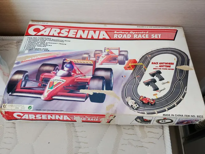 Autorama Carsenna Road Race Set Anos 90