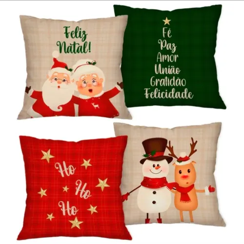 Kit almofadas Natal