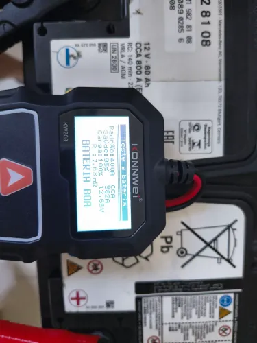 BATERIA HELIAR AGM80AH START STOP