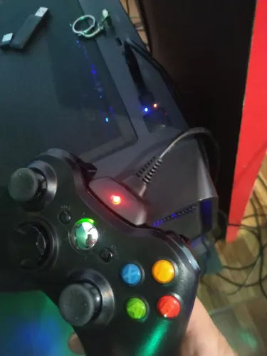 Controle Sem Fio Xbox 360 (Bateria Inclisa)- Perfeito Estado