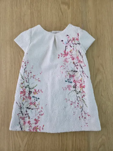 vestido zara babygirl floral 6-9 meses