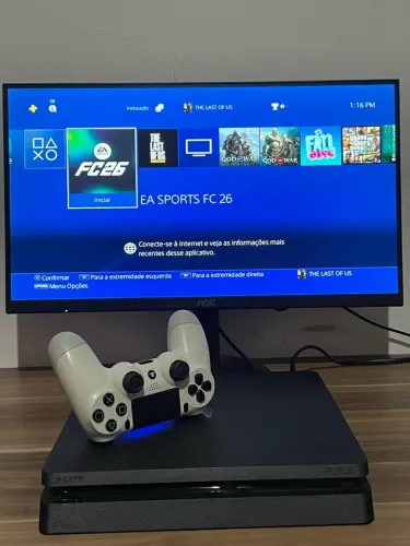 Playstation 4 slim com psplus