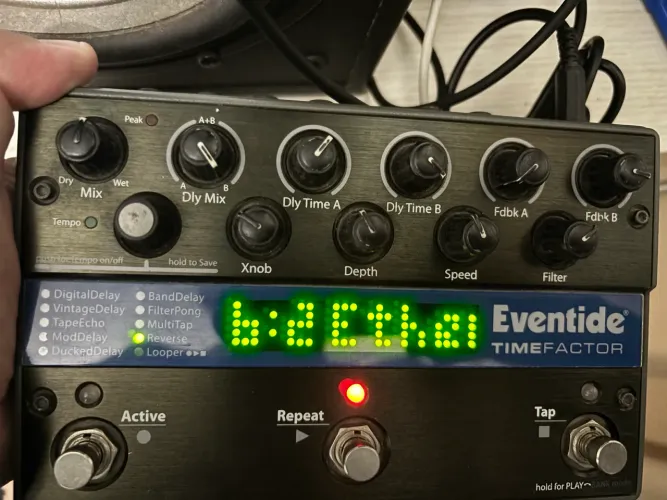 Pedal eventide timefactor