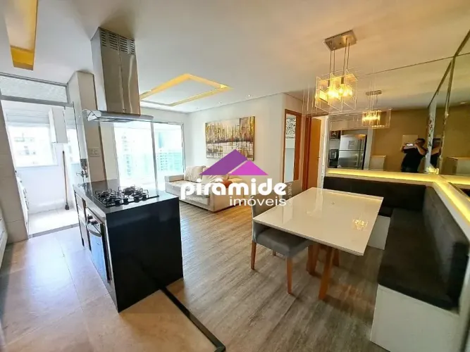 Apartamento com 2 dormitórios à venda, 77 m² por R$ 849.000,00 - Vila Ema - São José dos C