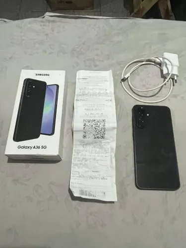 A36 256GB CAIXA CARREGADOR E NOTA FISCAL AINDA NA GARANTIA
