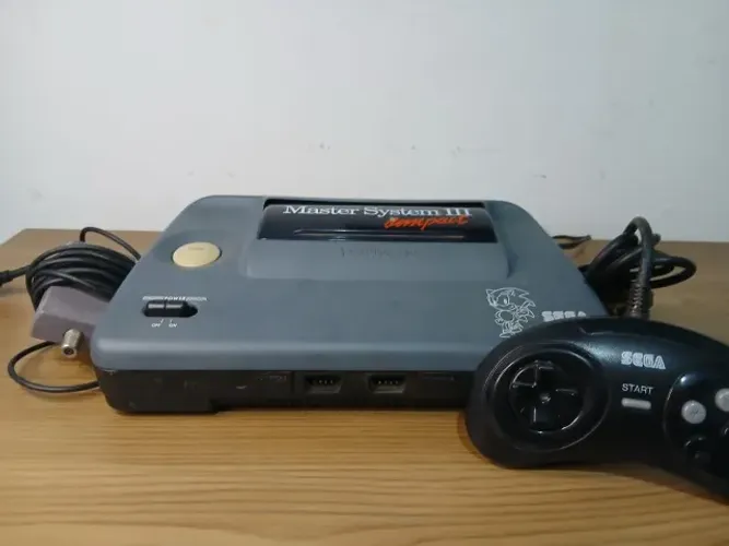 Master System III Compact Funcionando Perfeitamente