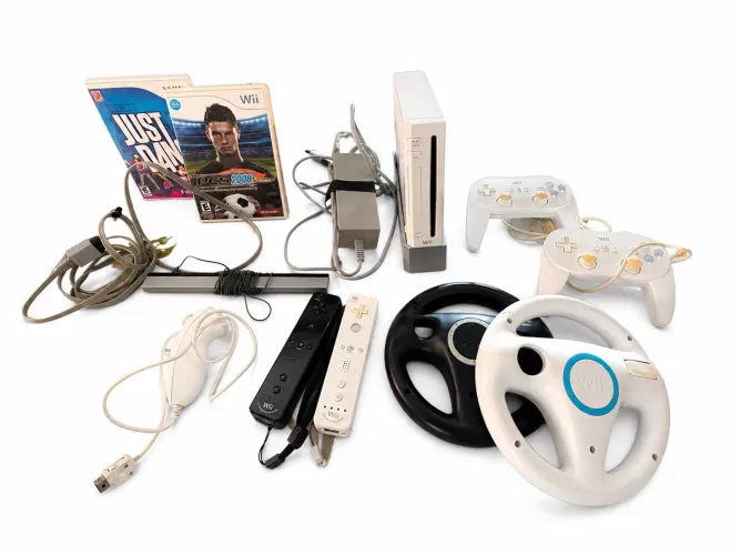 NINTENDO WII COMPLETO- PRONTO PARA JOGAR