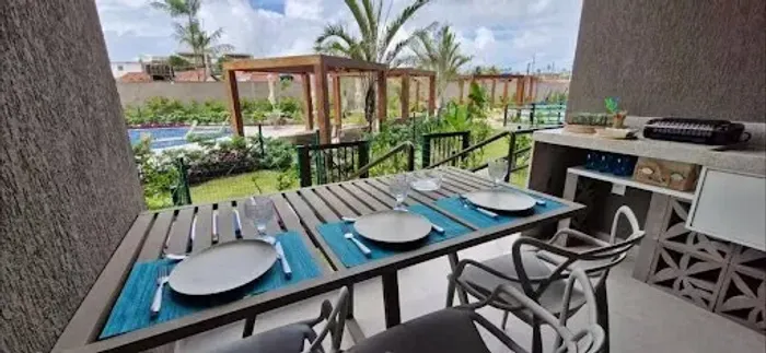 VENDE-SE FLAT GARDEN - 41M² (32M² + 9M²) - PORTO DE GALINHAS