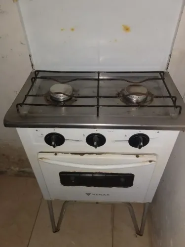 Fogão Venax ? 2 Bocas NOVAS + Forno Funcionando! R$ 150