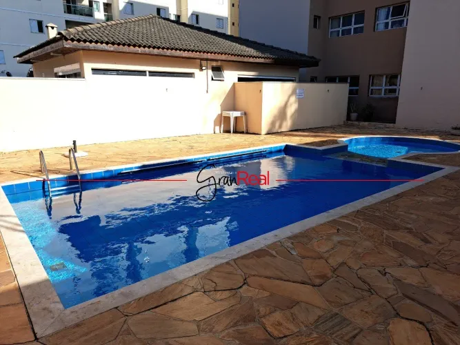 Apartamento para Locação com 2 Quartos em Indaiatuba/SP , Condomínio com Piscina