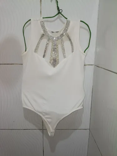 Body Branco Feminino GG