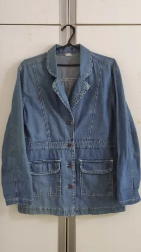 Blazer Jeans Feminino Wanted c/ 02 Bolsos Original
