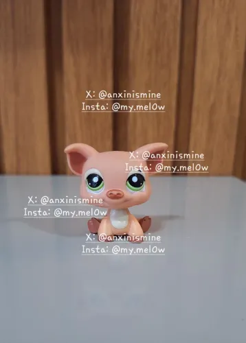 Littlest Pet Shop Original porquinho #1934 brinquedo colecionável