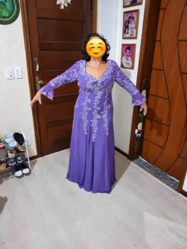 Vestido de festa luxo
