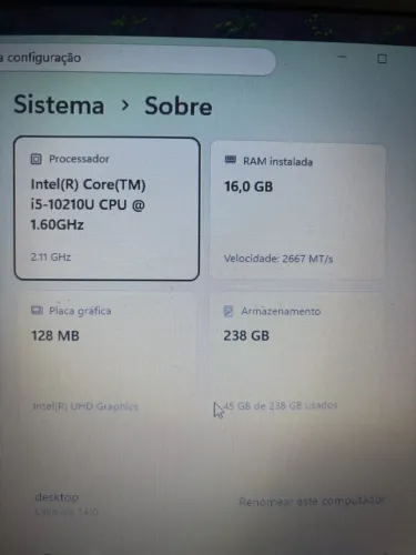 Notebook Dell latitude 3410