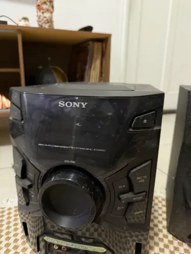 caixa de som SONY