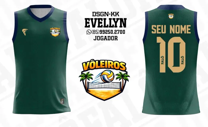 Uniforme Vôleiros (Regata)