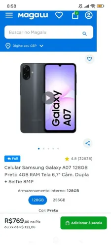 Galaxy A7 4G 128 GB