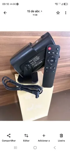 Projetor HY320 Android 1080p, novo