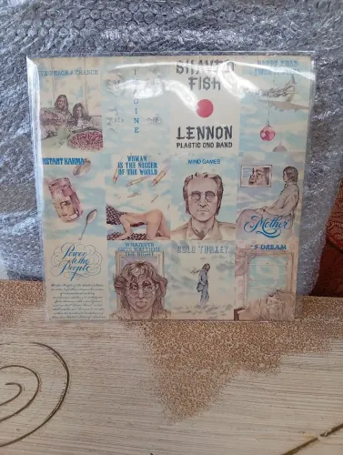 Disco vinil Lenon plastico c e no Band suaved Fish