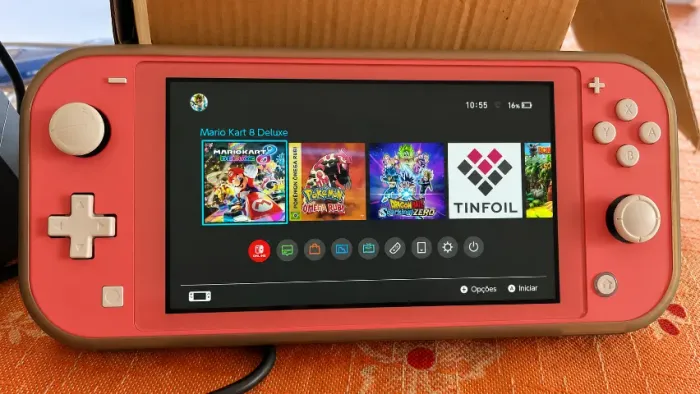 Nintendo switch lite desbloqueado