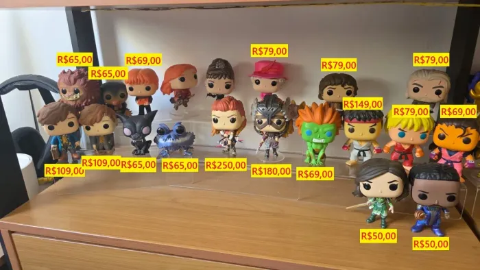 Funko Pop's - Diversos - Todos sem caixa