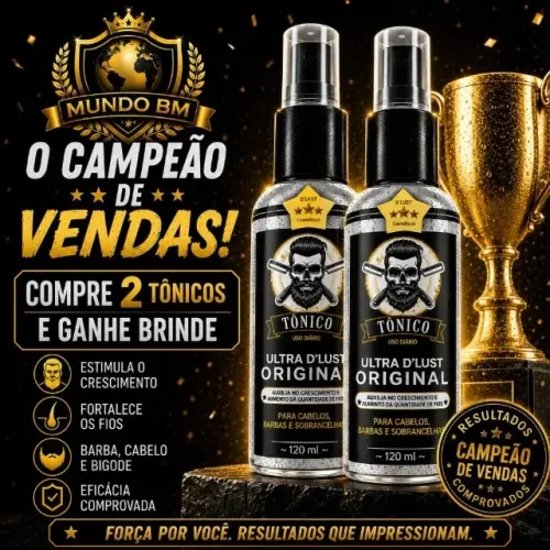 Aproveite Hoje! 2 Tônicos UltraDlust 120ml | Link com Desconto Exclusivo
