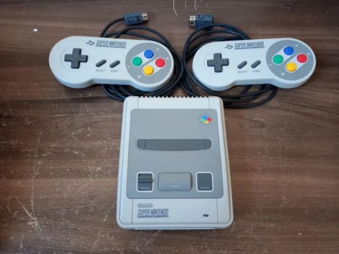 Super Nintendo mini clássic original 