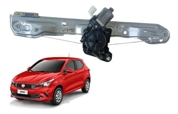 Maquina Vidro Fiat Argo Dianteira Direita 2018 A 2024