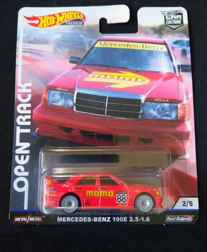 Hot Wheels Premium Mercedes-Benz 190E 2.5-1.6