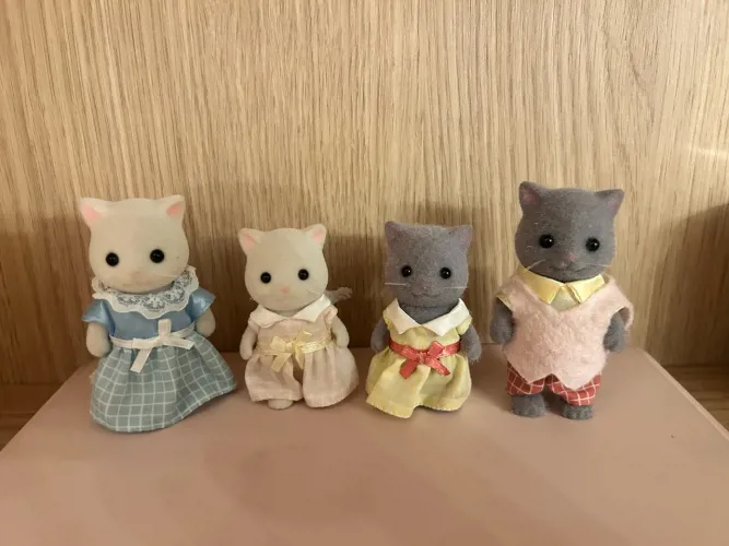 Família gatos persas Sylvanian families