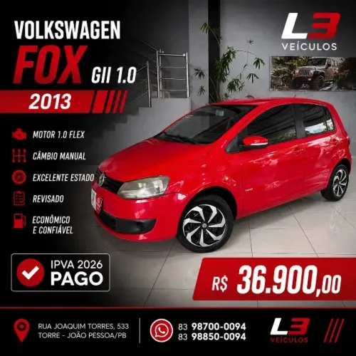 Volkswagen Fox 1.0 MI Total Flex 8V 5P 2013