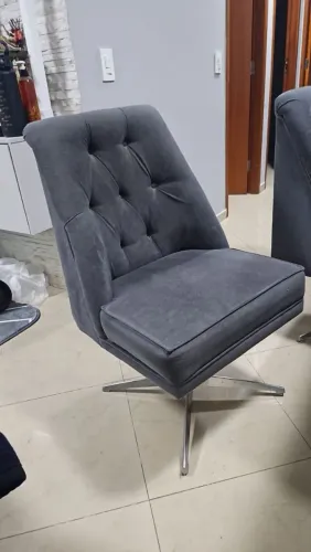 Cadeira estofada