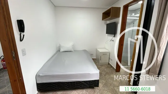 Studio Mobiliado em Interlagos, próximo ao Shopping
