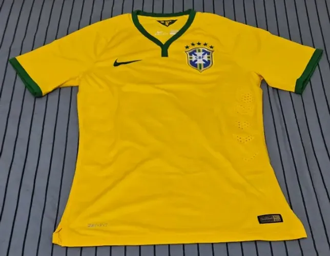 Camisa Seleção Brasileira Copa do Mundo 2014 home original nike