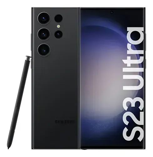 Samsung Galaxy S23 Ultra 5G Preto - 256GB / 12GB RAM + Completo com Nota Fiscal