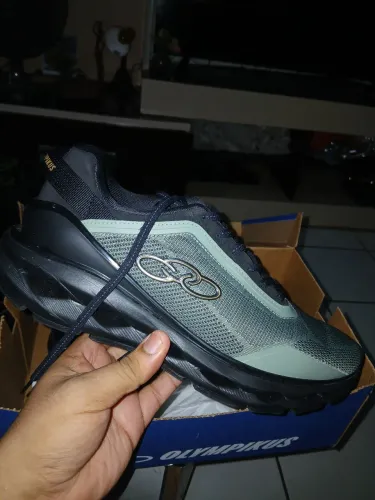 Tênis olimpikus Beatriz militar/preto