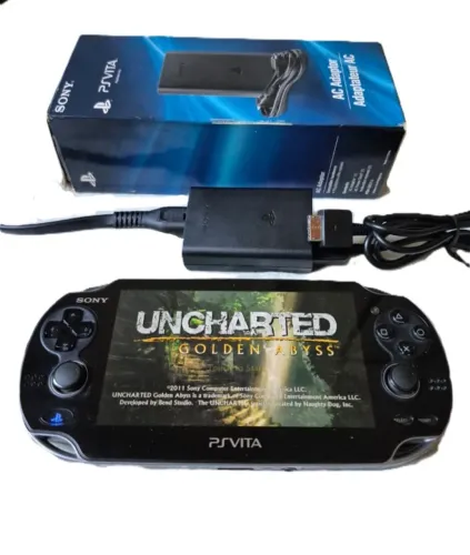Sony Ps Vita Desbloqueado 64gb Lotado de Jogos Psvita Impecável 1101 Oled