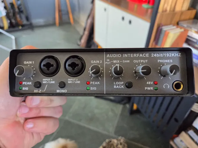 Interface de audio teyun 24 bit