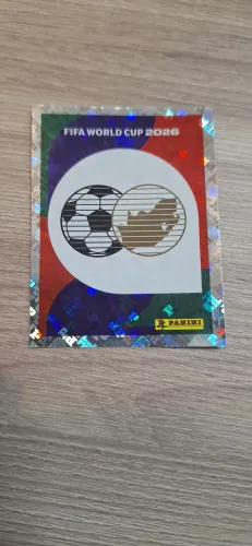 Figurinha Brilhante Escudo África do Sul Álbum Copa 2026