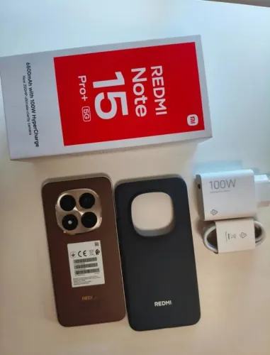 Note 15 Pro + 5g na Cor Marrom