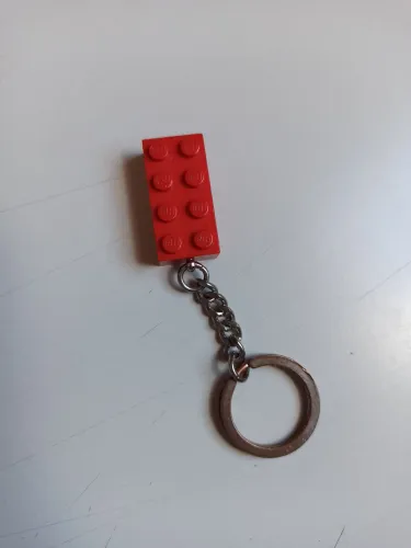 LEGO Chaveiro Bloco Vermelho 