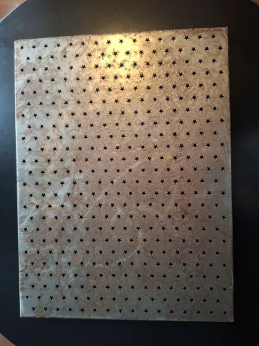 Painel metálico para fotos, anotações, organização 60cm x 45cm
