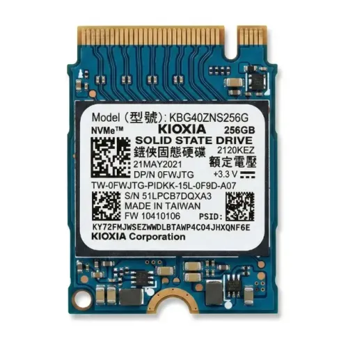 Ssd Nvme M.2 2230 256gb KIOXIA saúde 70%