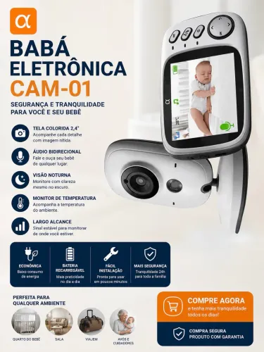 CAMERA DE MONITORAMENTO CAM GOLD