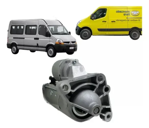 Motor Partida Renault Master 2.5 2005 A 2011 Promoção D7r53