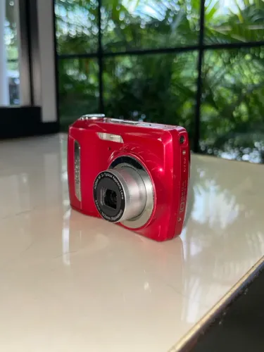 [cybershot] Camera digital Kodak Eyeshire C142 - Vermelha 