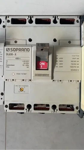LOTE DISJUNTORES CAIXA MOLDADA 150A 350A 450A 1600A SOPRANO - QGBT